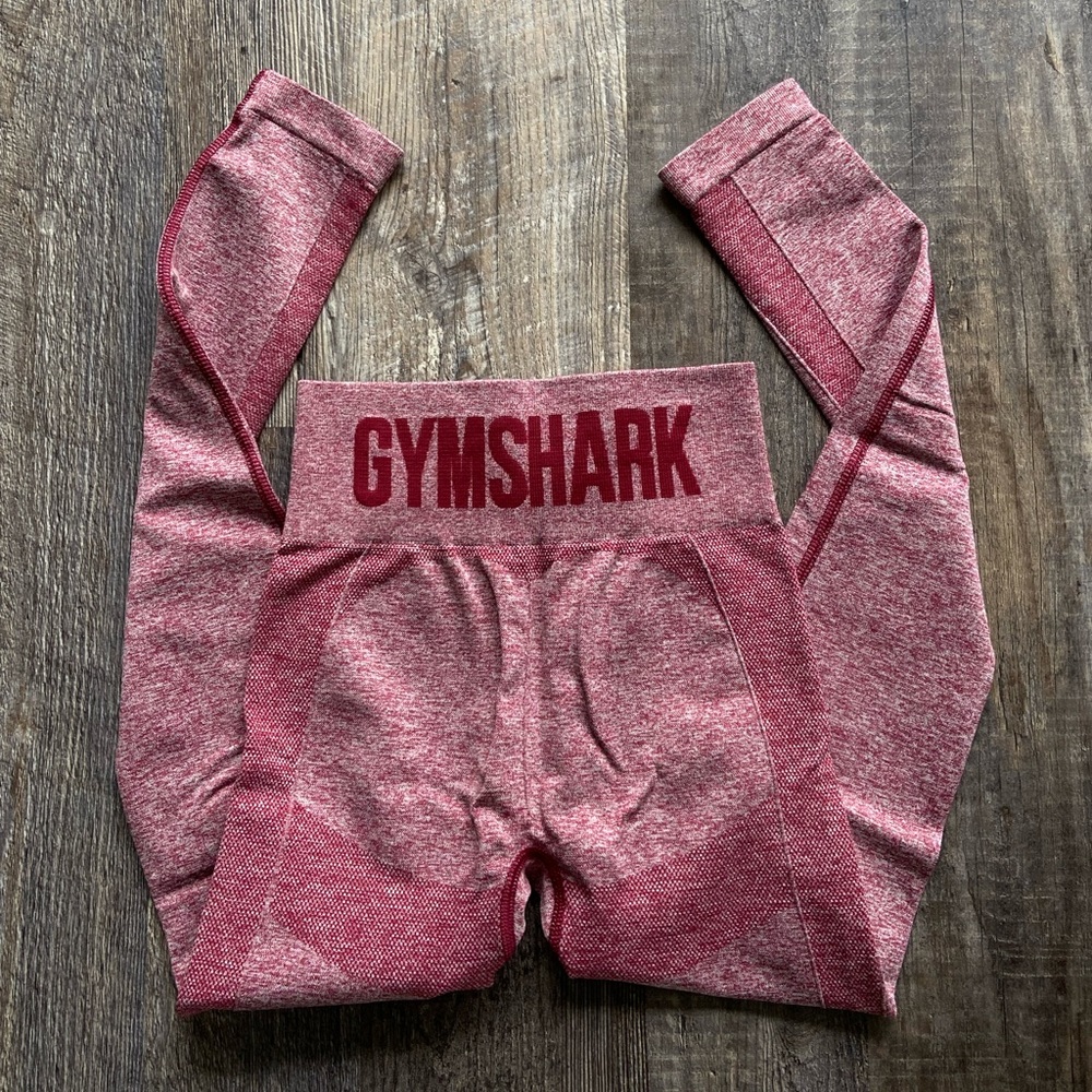 Pink Flex high-waisted gymshark leggings